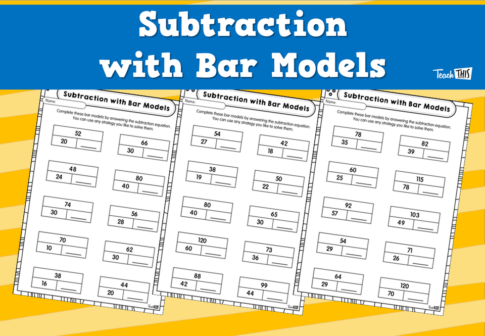 Subtraction with Bar Models