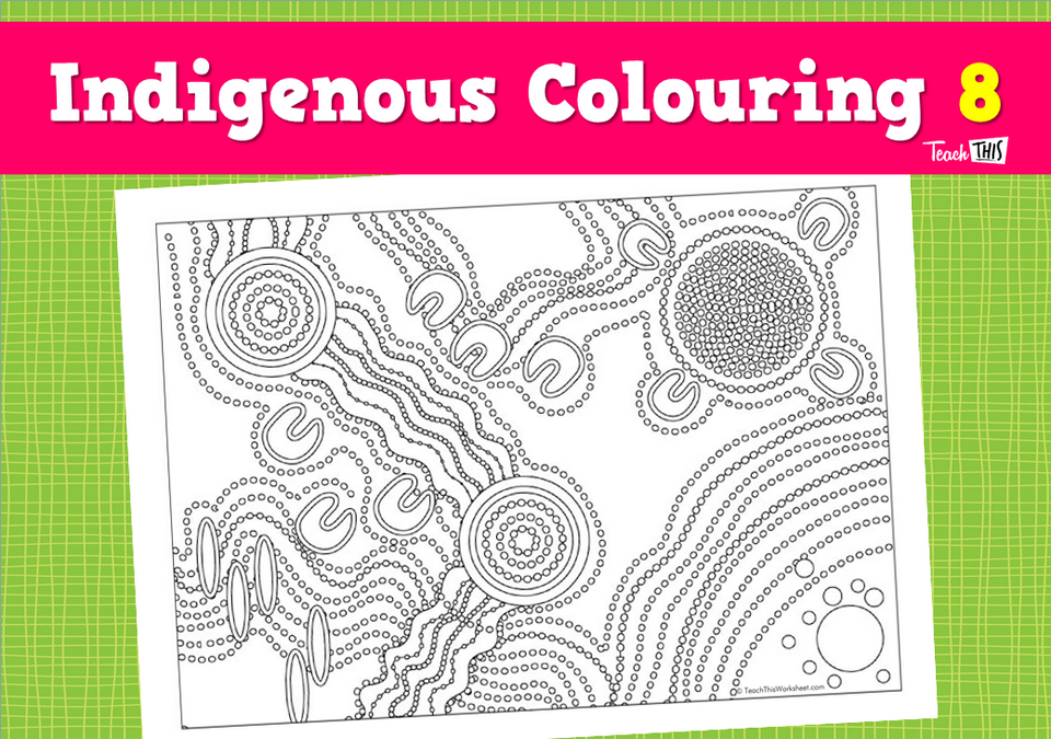 Indigenous Colouring 8