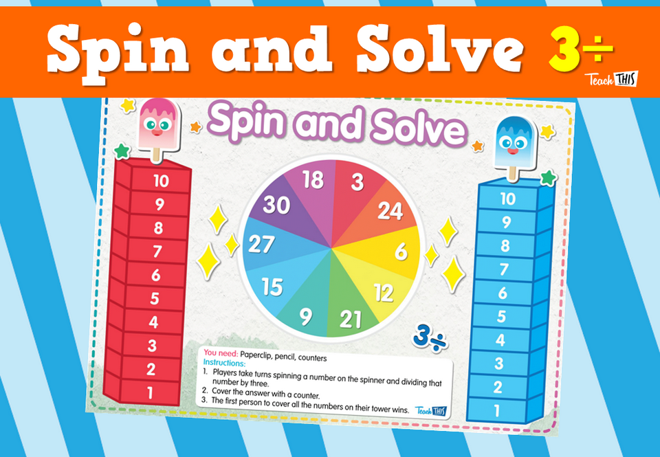 Spin and Solve- 3÷
