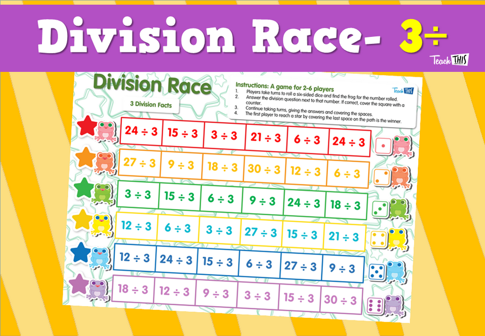 Division Race- 3÷