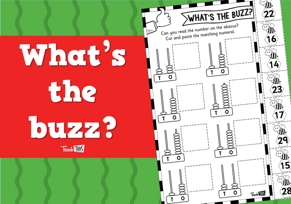 What's the buzz? - Place Value to 30