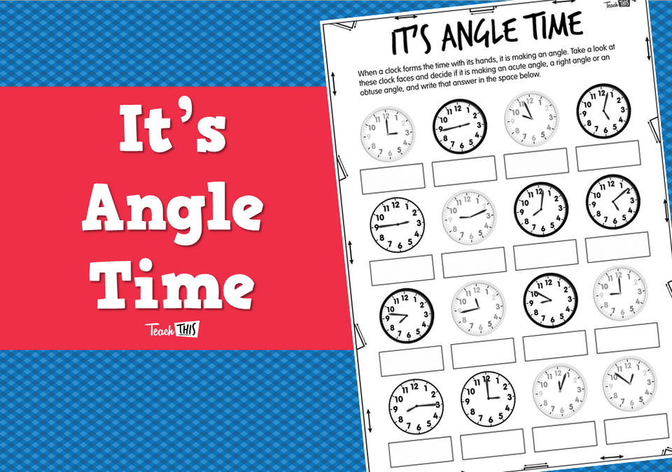 It's Angle Time