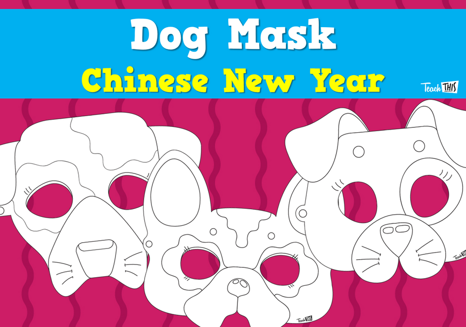 Chinese New Year - Dog Mask