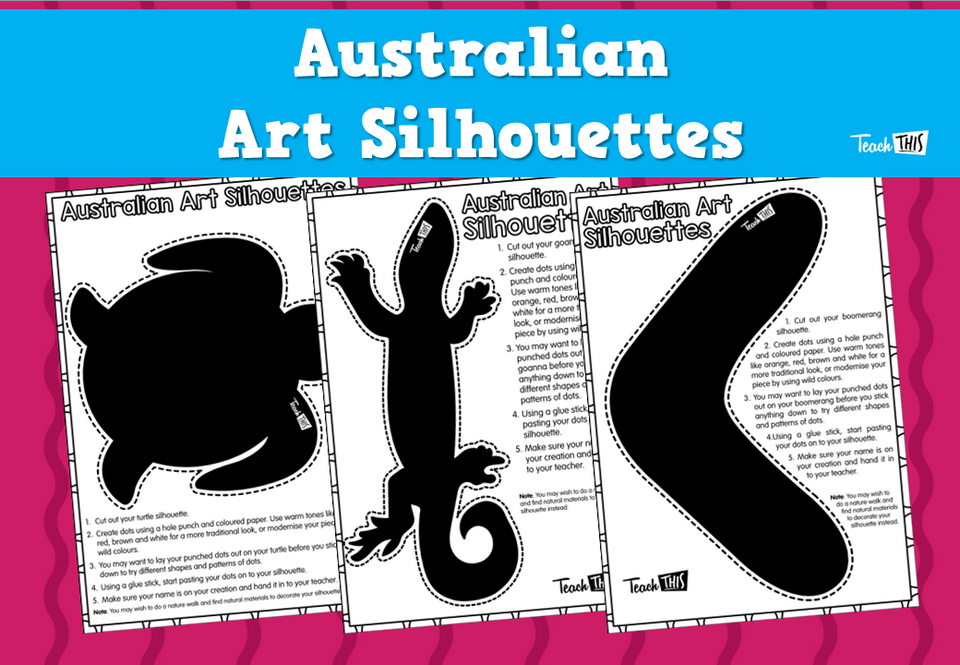 Australian Art Silhouettes