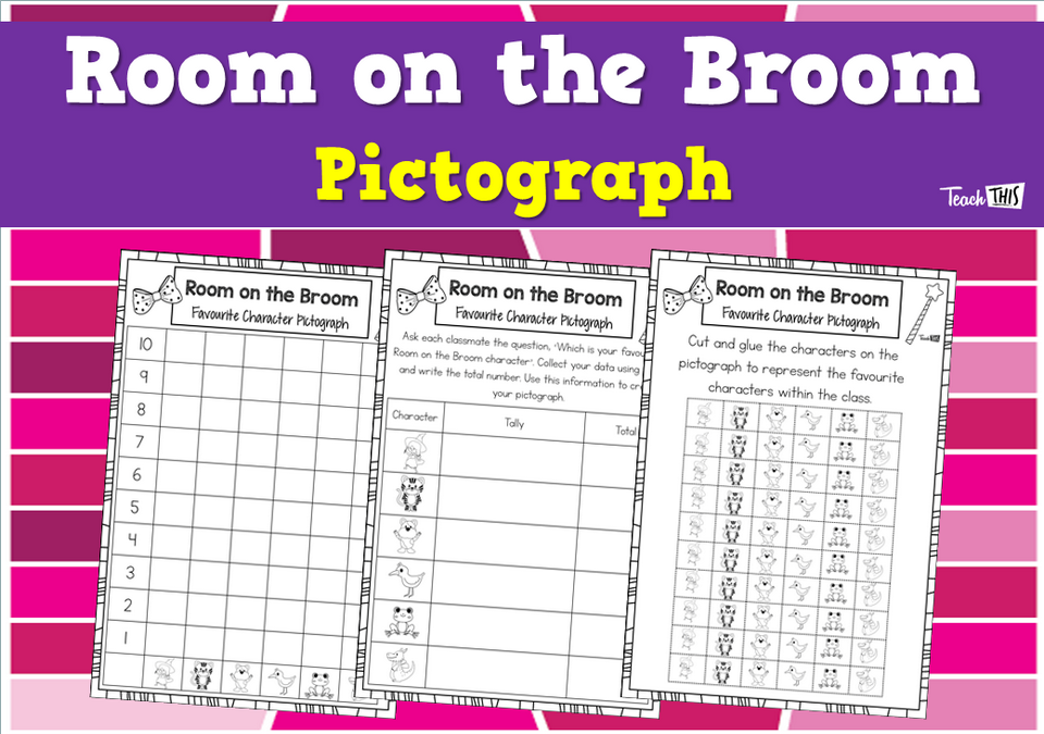 Room on the Broom – Pictograph