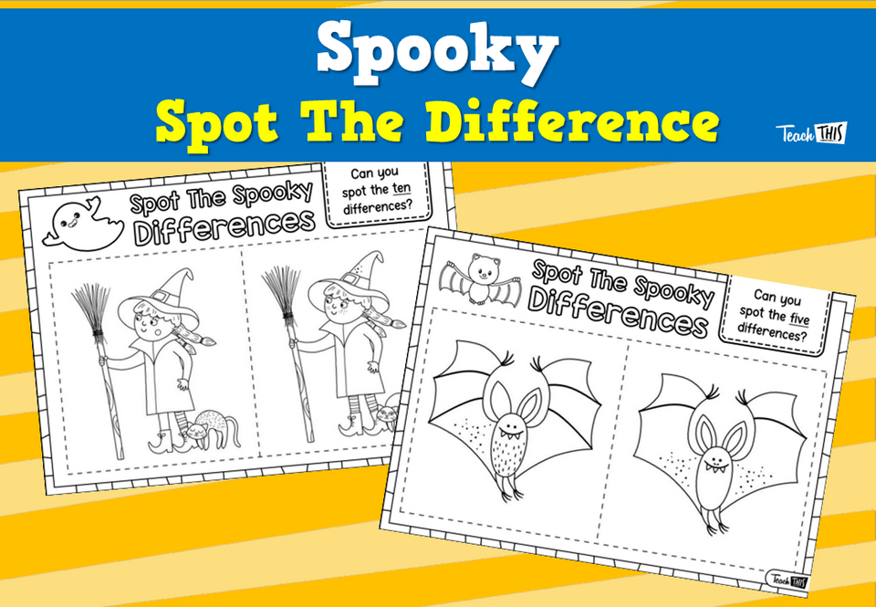 Halloween - Spot The Difference