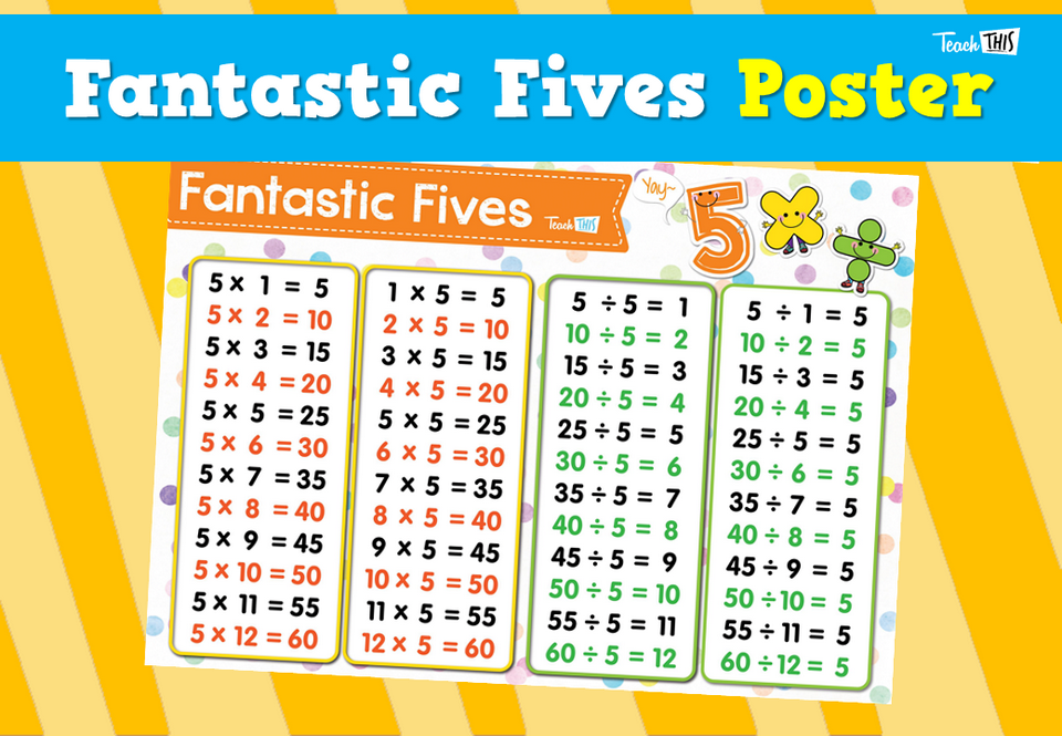 Fantastic Fives Poster