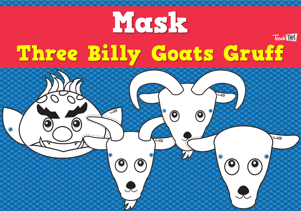 Mask - Three Billy Goats Gruff