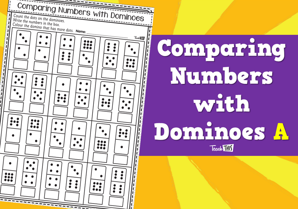 Comparing Numbers with Dominoes A