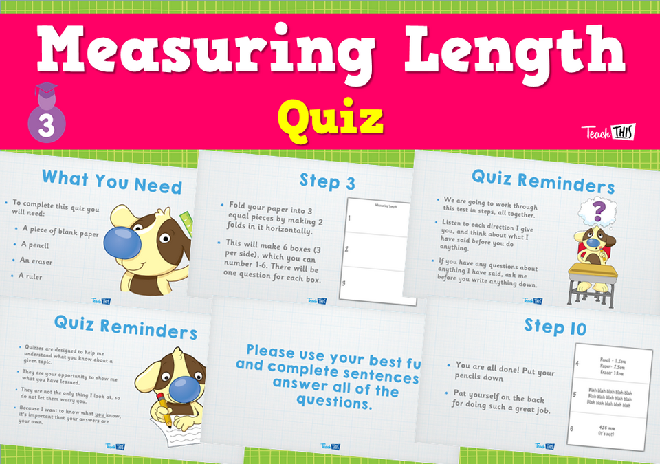 Measuring Length - Quiz