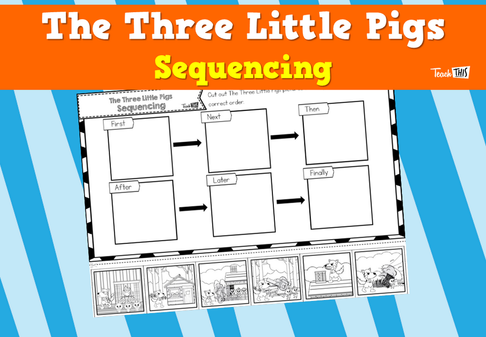 The Three Little Pigs Sequencing