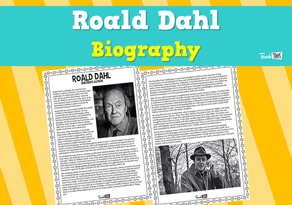 Roald Dahl Biography