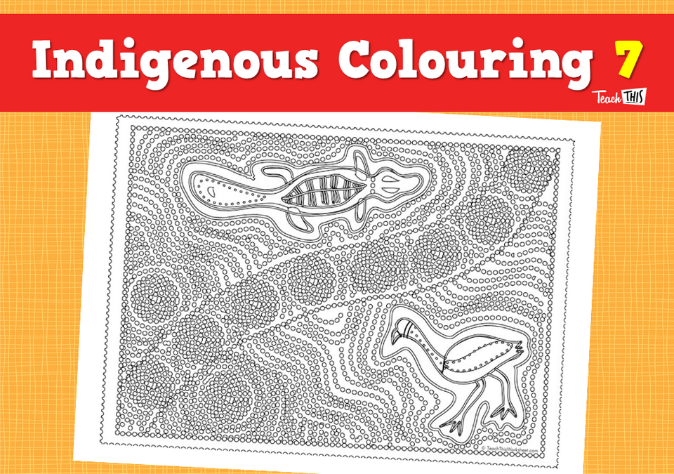 Indigenous Colouring 7