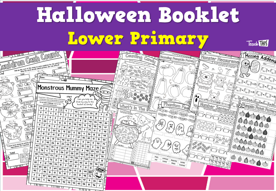 Halloween Booklet - Lower Primary