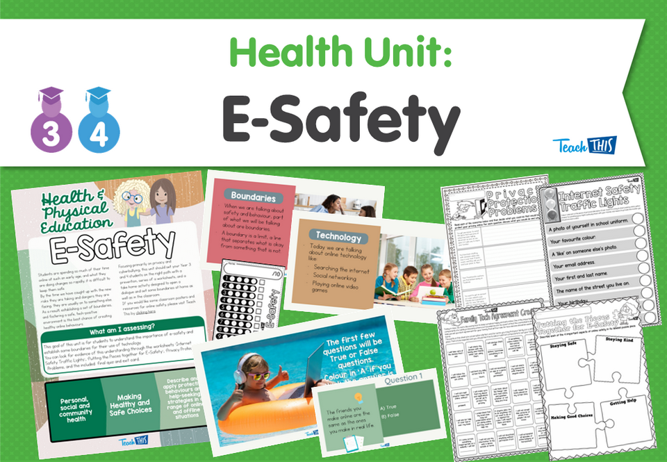 Health Unit: E-Safety