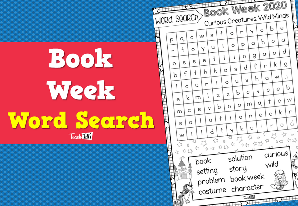 Book Week - Word Search