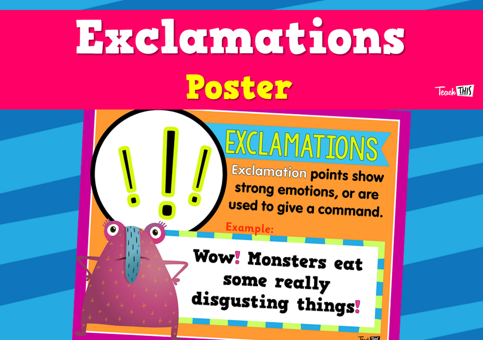 Exclamations Poster