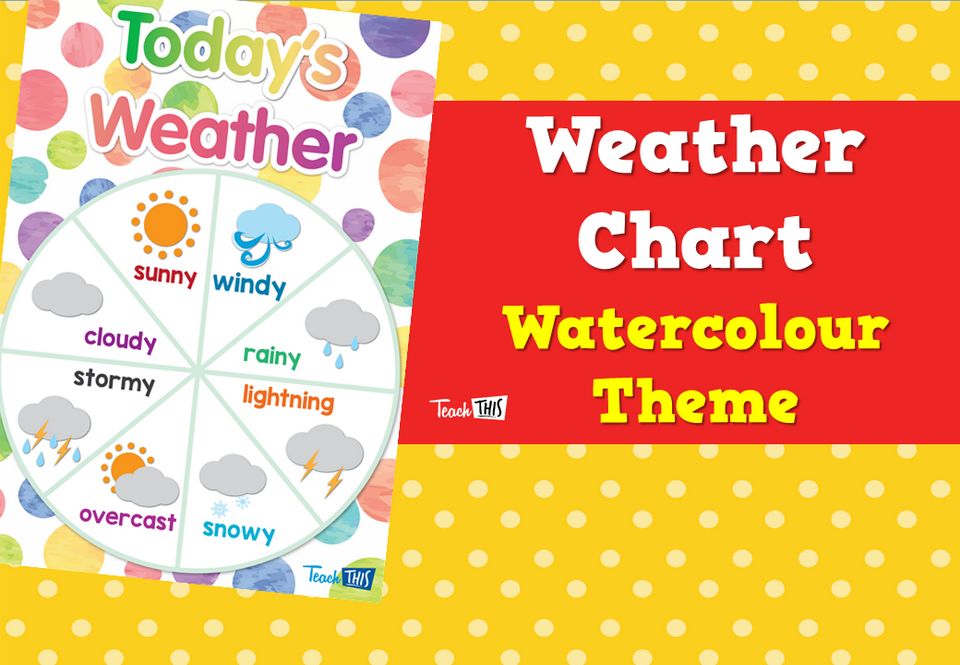 Weather Chart  - Watercolour Theme