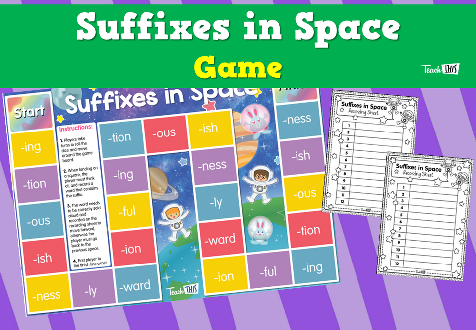Suffixes in Space