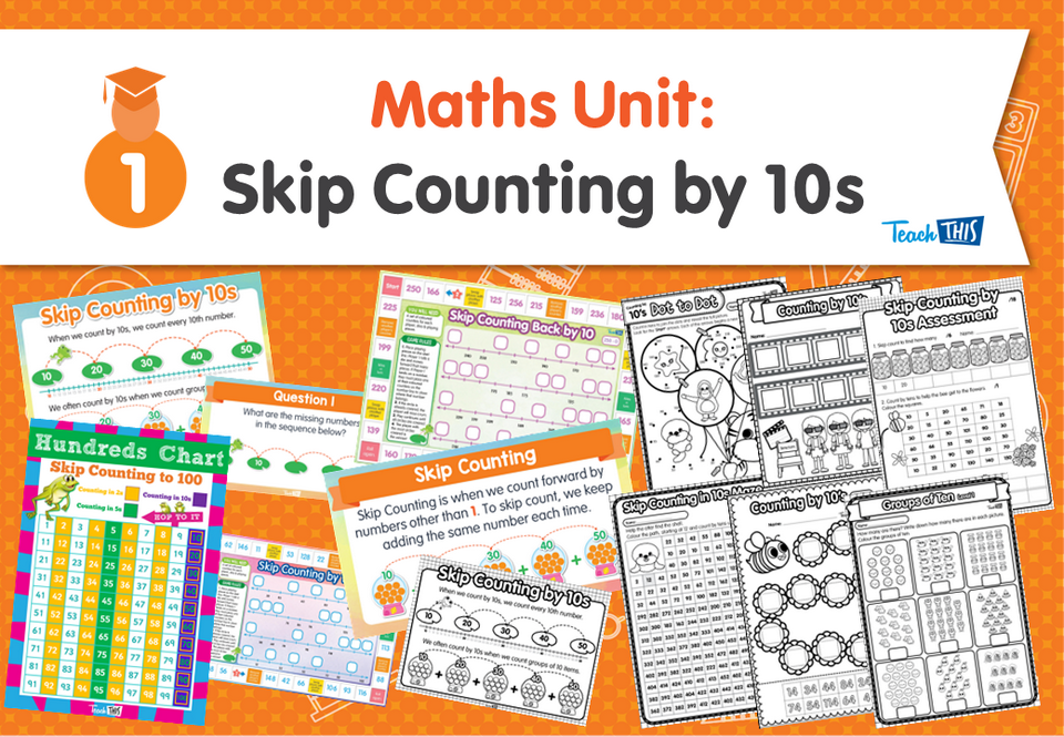 Maths Unit: Skip Counting by 10s