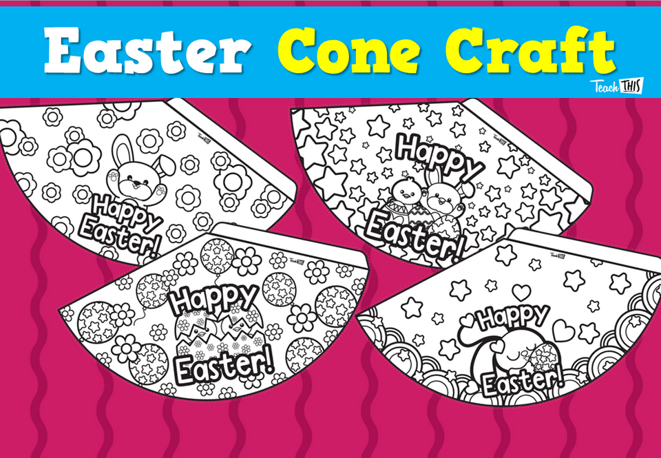Easter Cone Craft