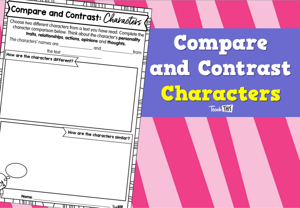 Compare and Contrast: Characters