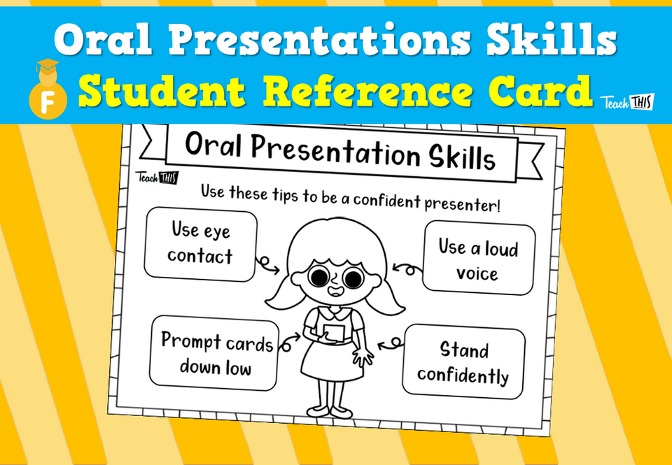 Oral Presentation Skills Reference Card