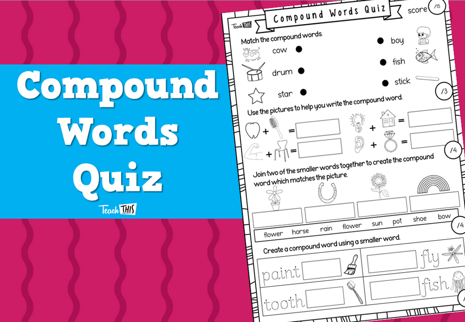 Compound Words Quiz