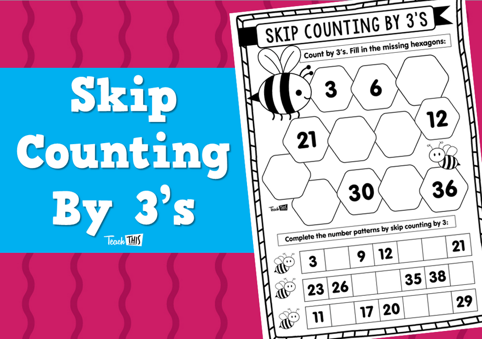 Skip Counting By 3's