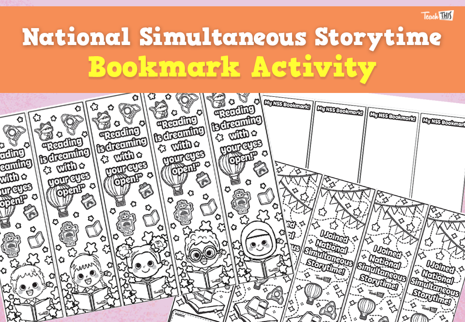 National Simultaneous Storytime - Bookmark