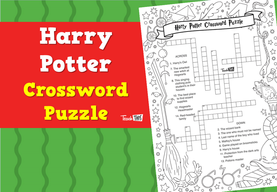 Harry Potter Crossword Puzzle