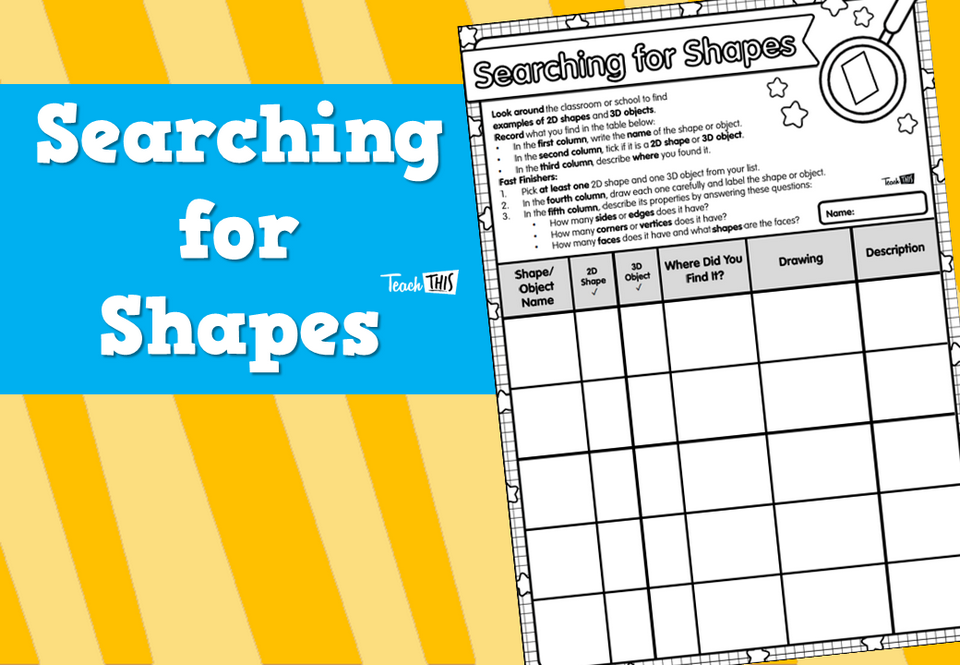 Searching for Shapes