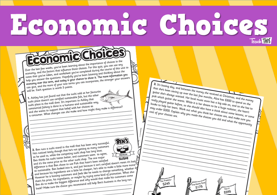 Economic Choices