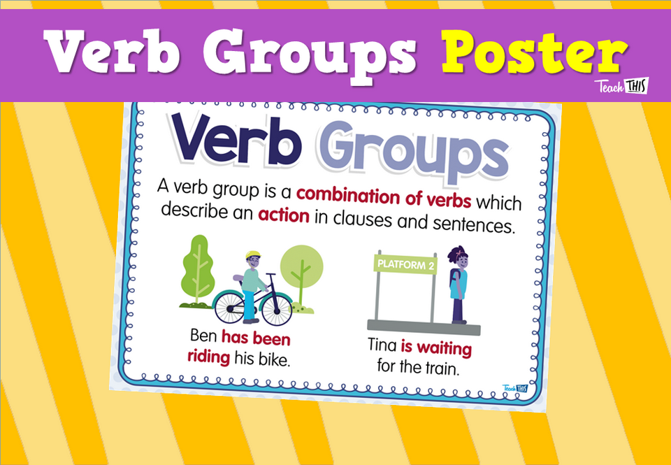 Verb Groups Poster