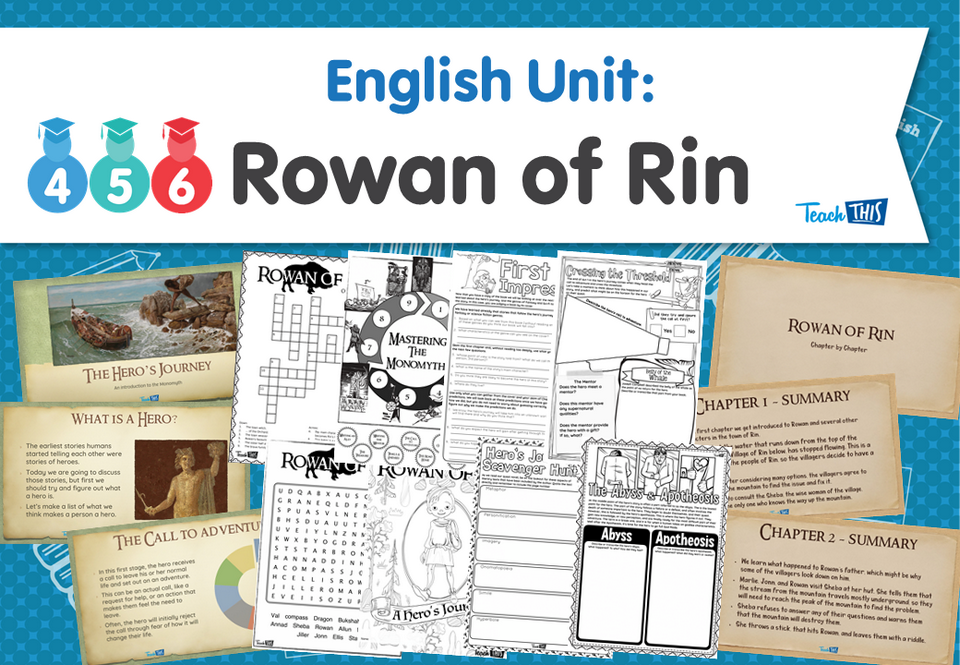 English Unit: Rowan of Rin