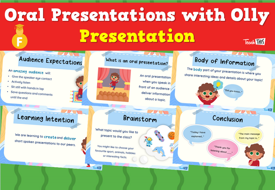 Oral Presentations with Olly - Presentation