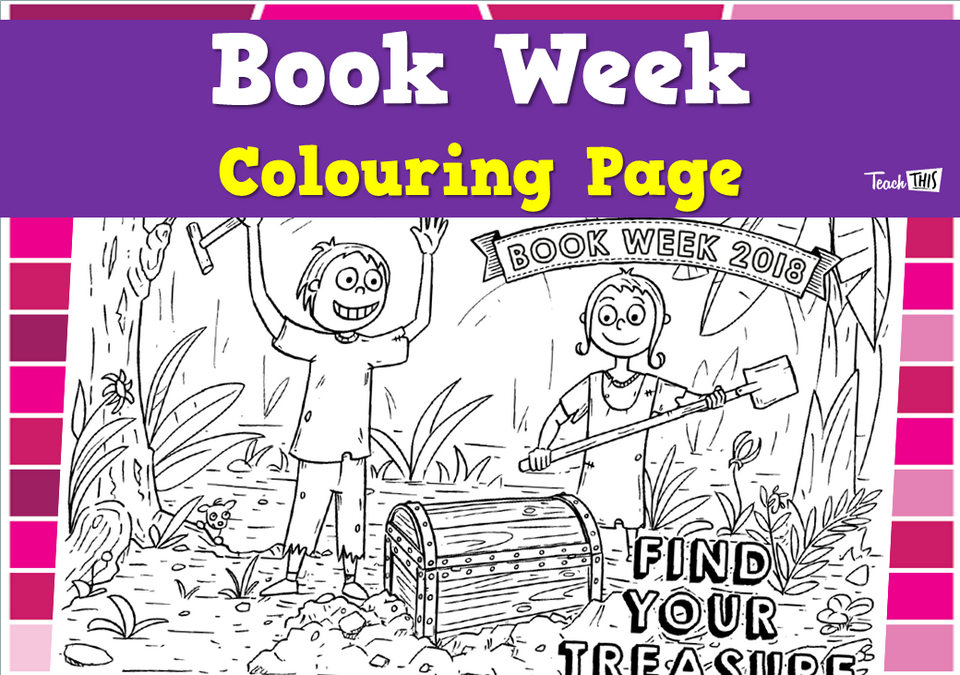 Book Week - Colouring Page
