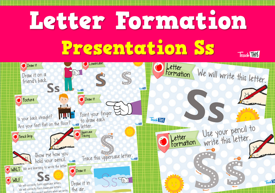 Letter Formation Presentation Ss