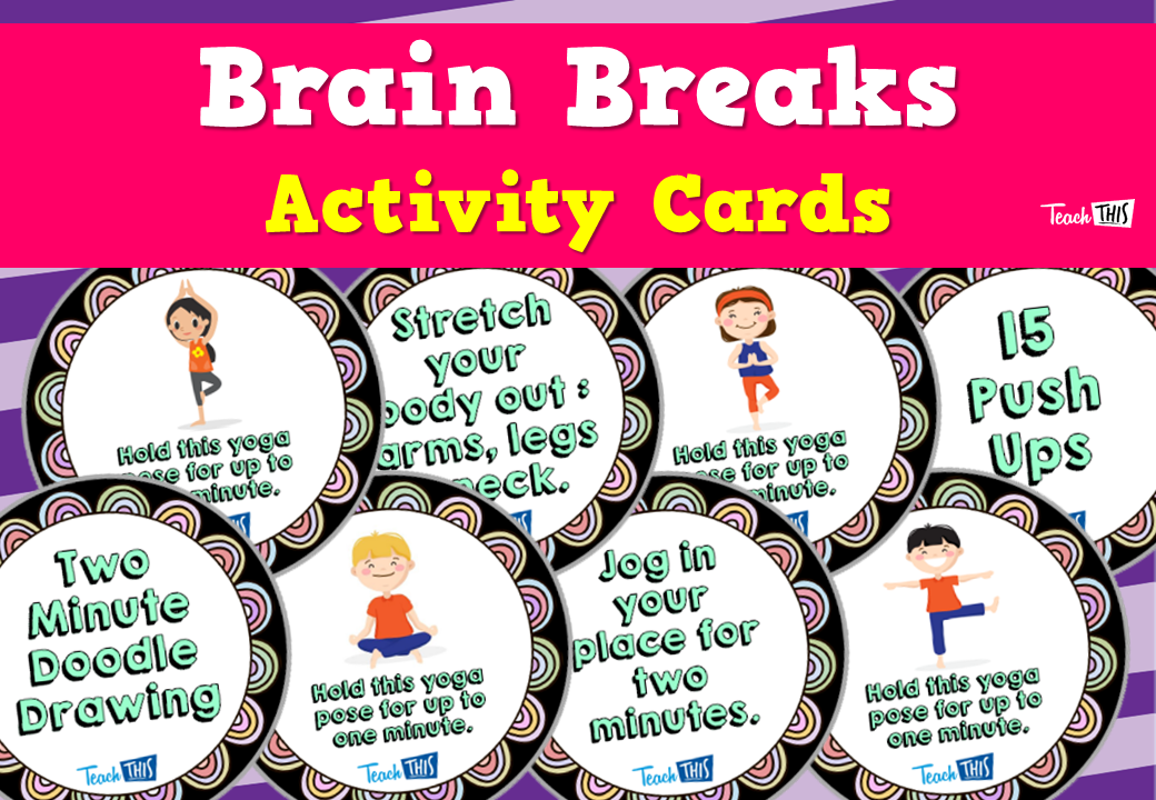 Brain Breaks - Activity Cards