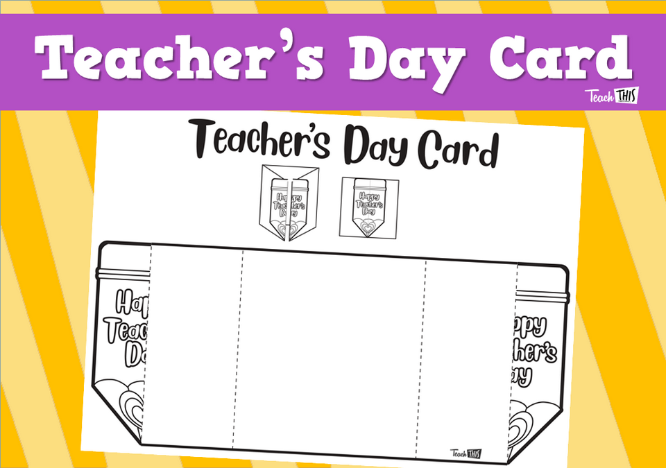 Teacher’s Day Cards