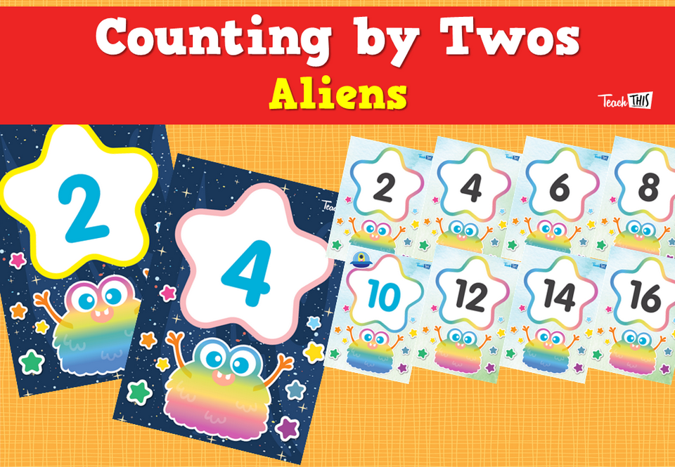 Counting by Twos - Aliens