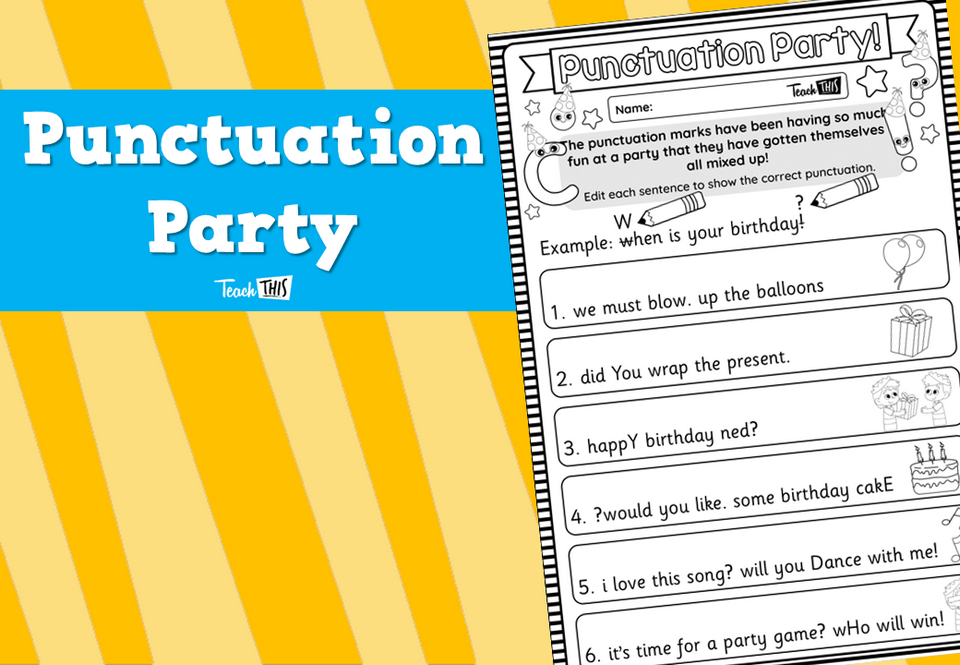 Punctuation Party