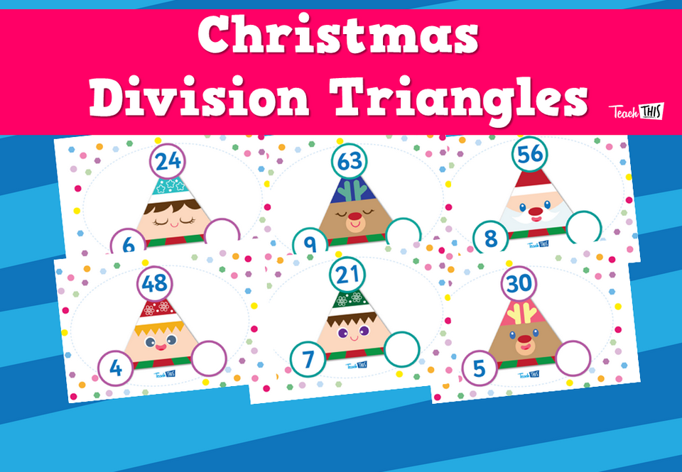 Christmas Division Triangles