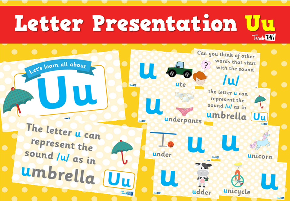Letter Presentation Uu