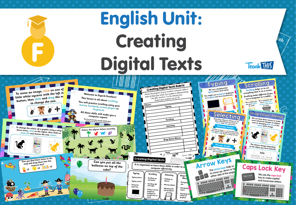 English Unit: Creating Digital Texts