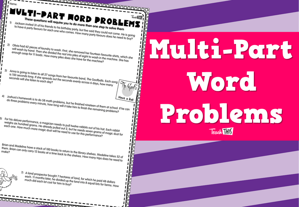 Multi-Part Word Problems