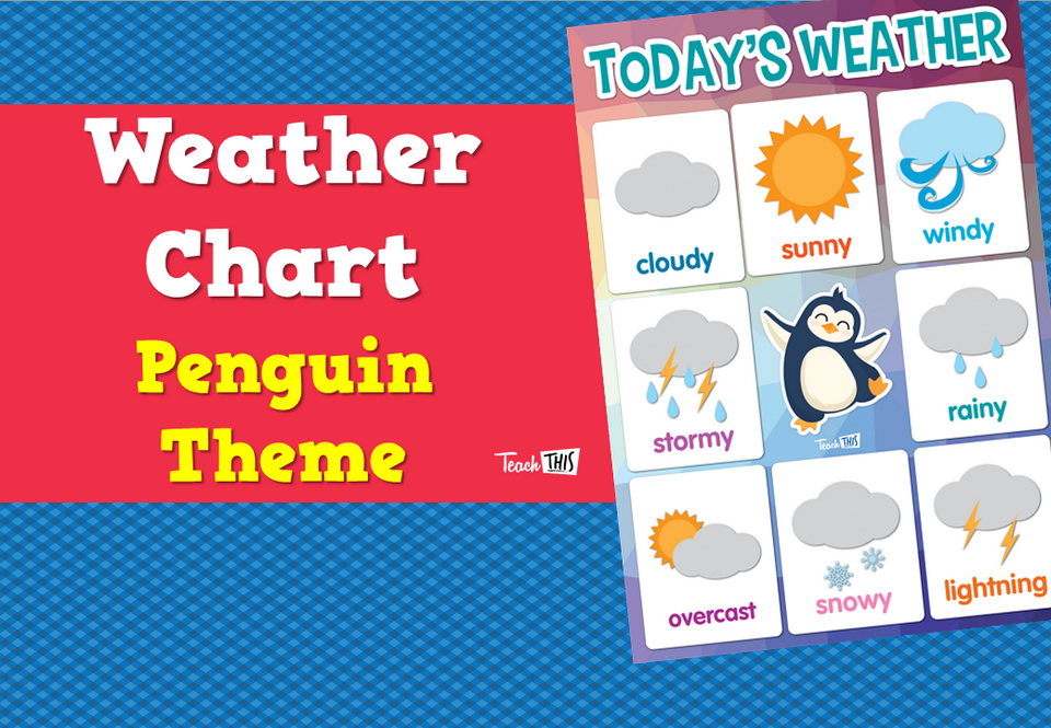 Weather Chart  - Penguin Theme