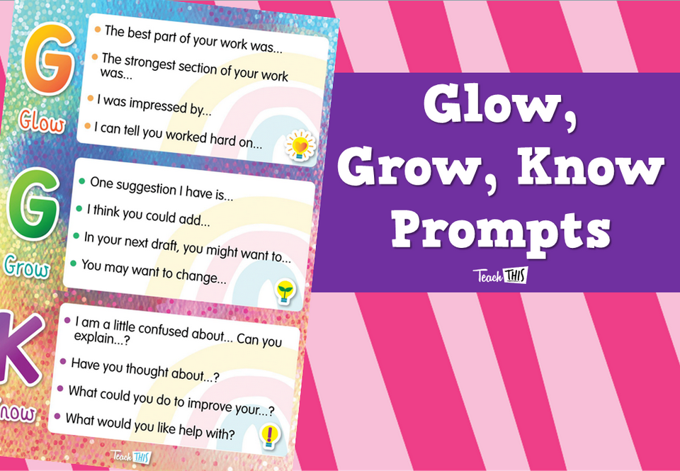 Glow, Grow, Know Prompts