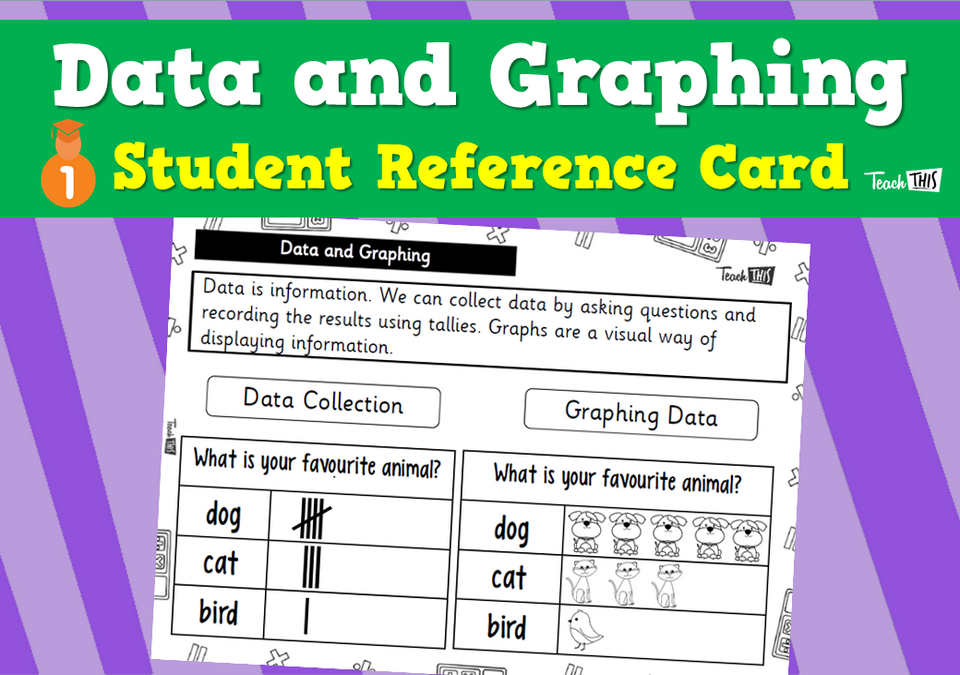 Data and Graphing - Student Reference Card