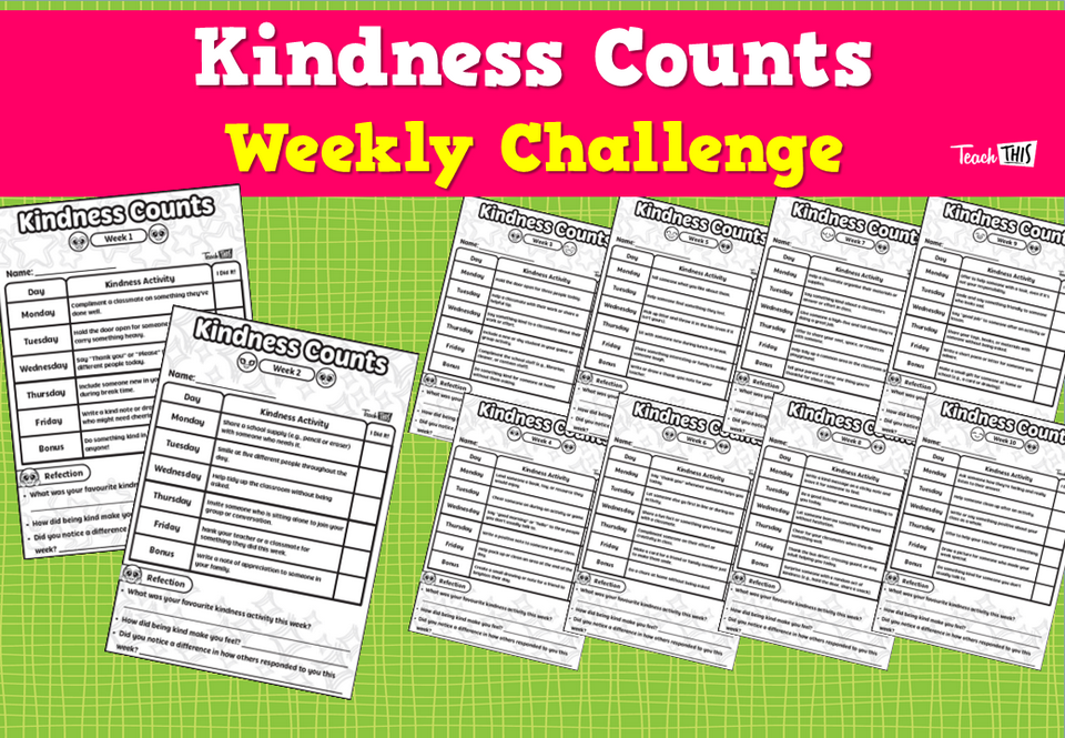 Kindness Counts - Weekly Challenge